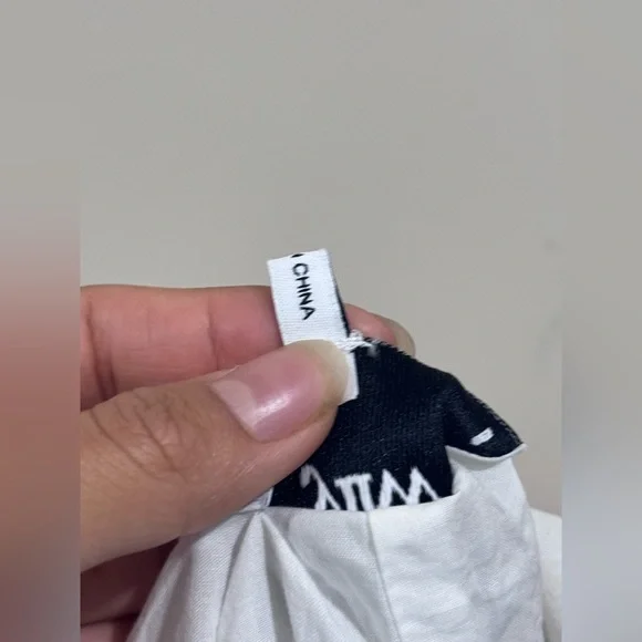 YLLW Chic Plaid Women's Trousers in White and Black - Picture 7 of 7